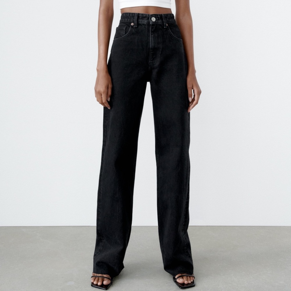 Zara wide leg jeans